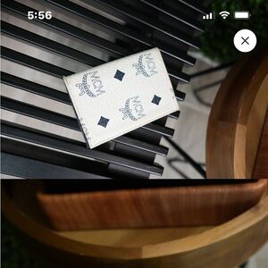 Pre-loved authentic MCM card holder